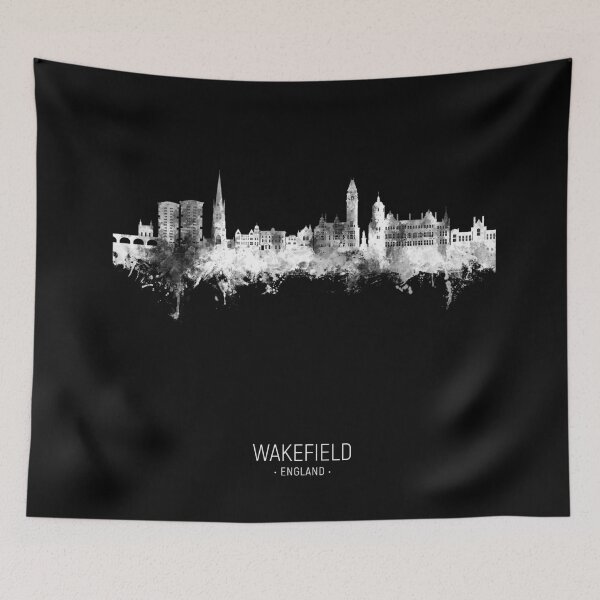 Item preview, Wakefield England Skyline designed and sold by ArtPrints.