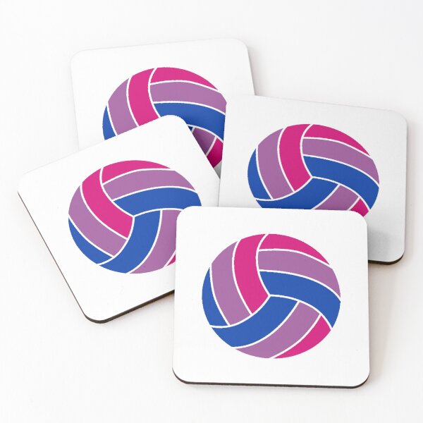 Item preview, Bisexual Volleyball Flag designed and sold by CrazyCatChick.