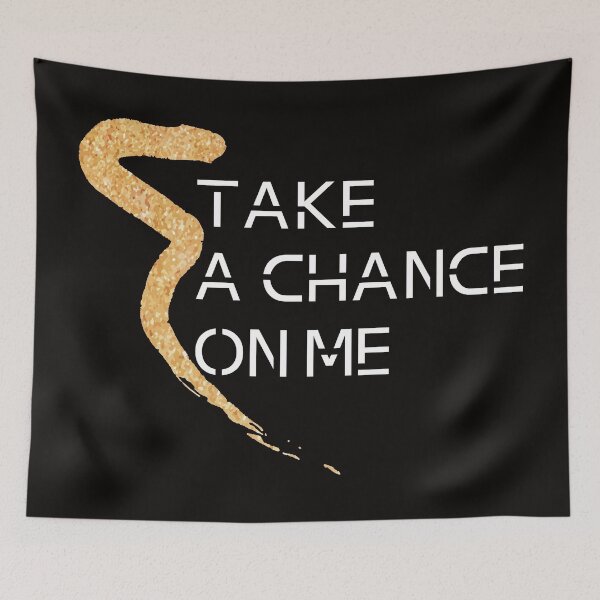 Item preview, take a chance on me designed and sold by Lamar-creats.