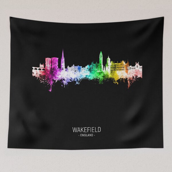 Item preview, Wakefield England Skyline designed and sold by ArtPrints.