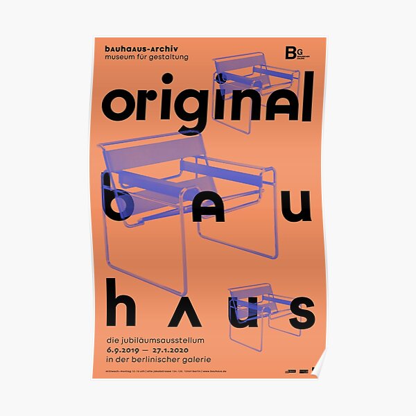 Original Bauhaus Poster | Guava  Poster