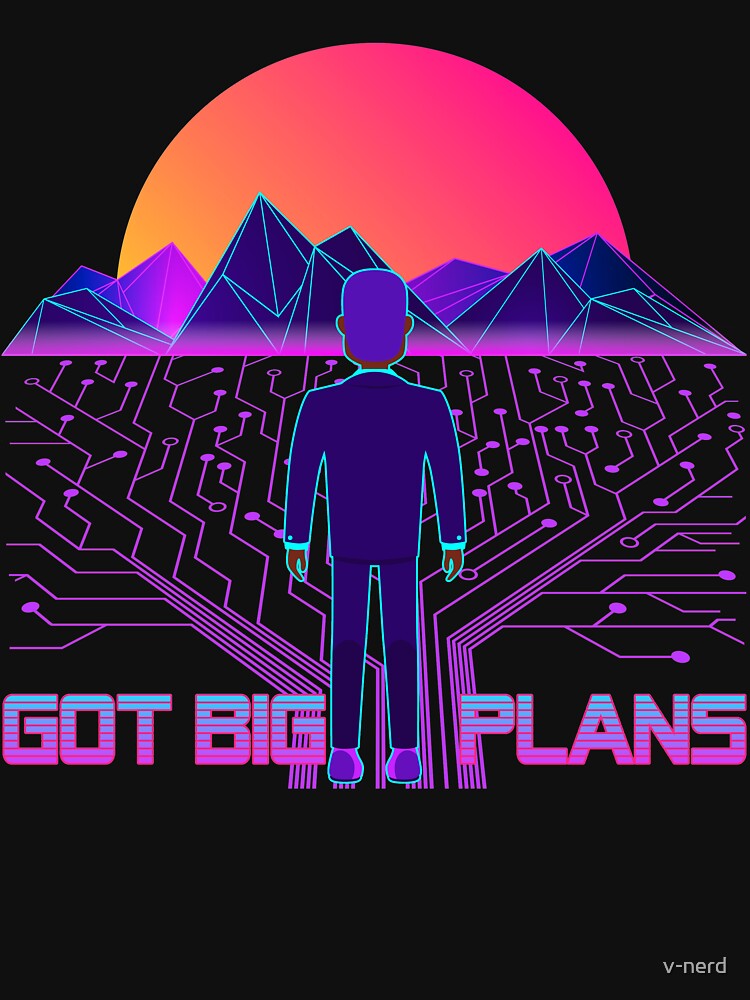 Thumbnail 7 of 7, Essential T-Shirt, Got Big Plans designed and sold by v-nerd.