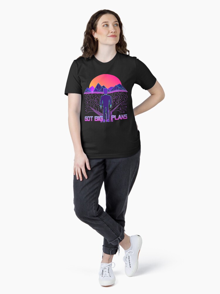 Thumbnail 4 of 7, Essential T-Shirt, Got Big Plans designed and sold by v-nerd.
