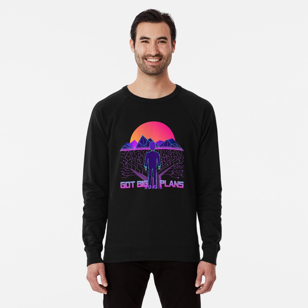 Item preview, Lightweight Sweatshirt designed and sold by v-nerd.