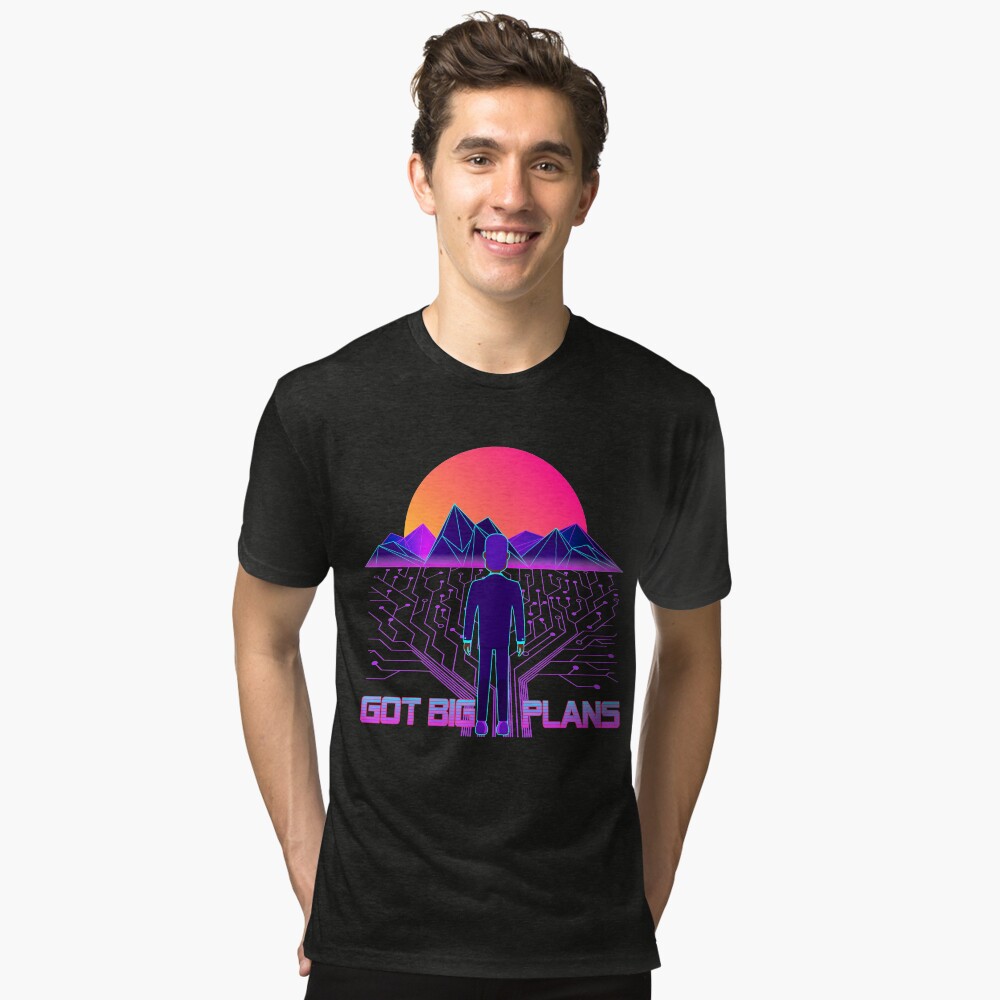 Item preview, Tri-blend T-Shirt designed and sold by v-nerd.