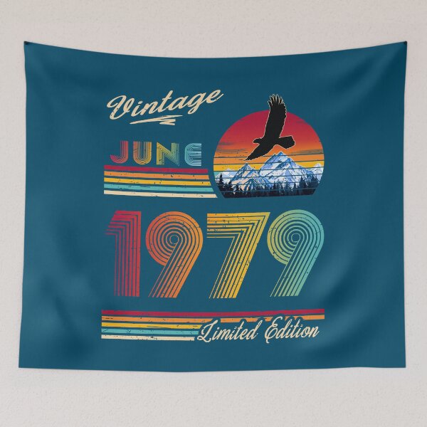 Item preview, June 1979 Birthday designed and sold by GreenSplash.