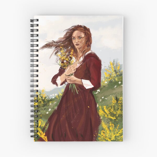 Item preview, Girl in flower field designed and sold by Sadaf Dalir.