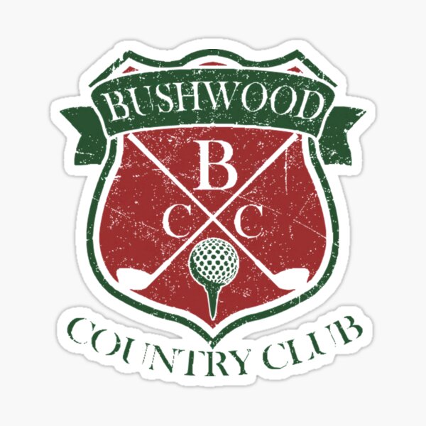 "Bushwood Country Club Color TShirt" Sticker for Sale by PinkHermann