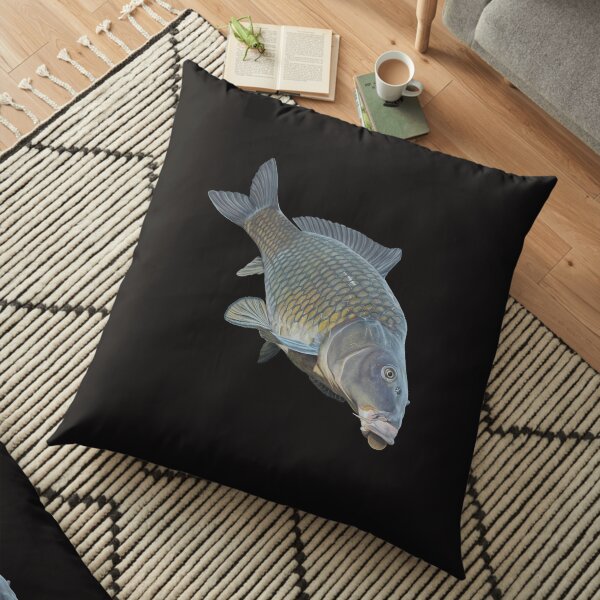 Carpe commune par Sab Arts Coussin de sol
