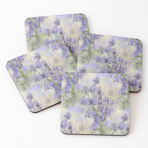 Item preview, Whimsical Bluebells in Watercolour designed and sold by Clare Walker.