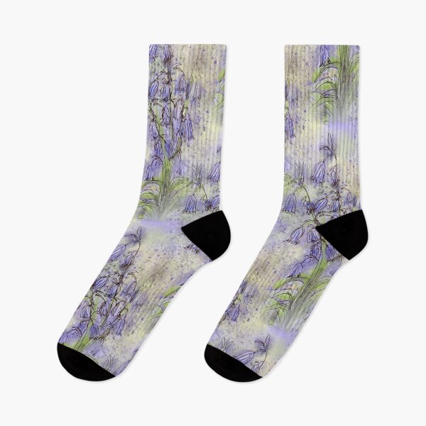 Item preview, Whimsical Bluebells in Watercolour designed and sold by Clare Walker.