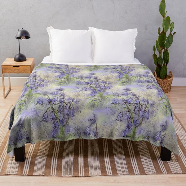 Item preview, Whimsical Bluebells in Watercolour designed and sold by Clare Walker.