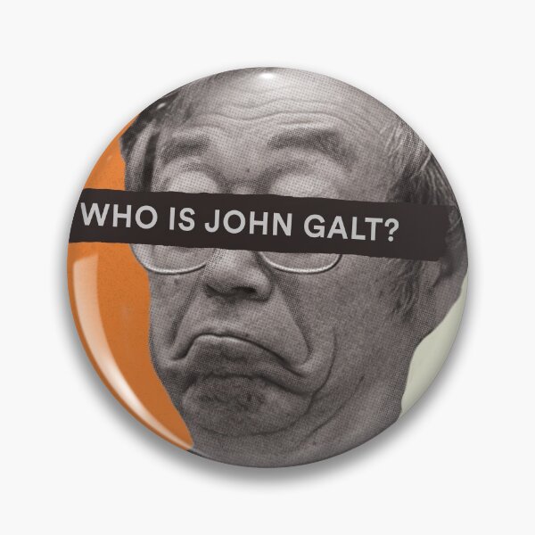 Item preview, Who is John Galt? designed and sold by bitcoingulch.