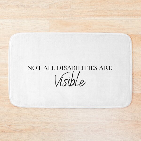 Item preview, Not all disabilities are visible - chronic illness awareness / endometriosis / pcos / adenomyosis designed and sold by endoemmm.