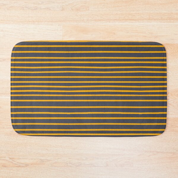 Item preview, Yellow stripes on inkwell gray designed and sold by A-using-colors.