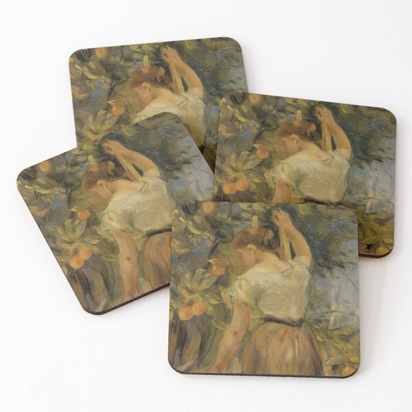 Item preview, Young Woman Picking Oranges, Berthe Morisot, 1889 designed and sold by goodimpressions.