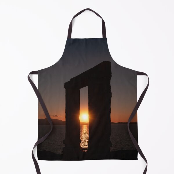 Item preview, Beautiful Sunset Through the Silhouette of the Famous Portara in Naxos, Greece designed and sold by JarbasVisuals.