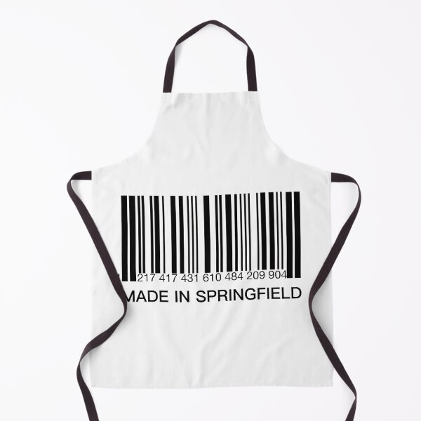 Item preview, Made In Springfield (Springfield Barcode Label) designed and sold by molamode.