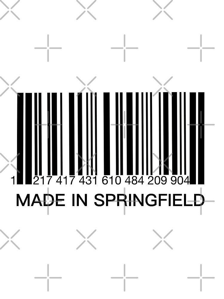 Thumbnail 3 of 3, Scarf, Made In Springfield (Springfield Barcode Label) designed and sold by molamode.
