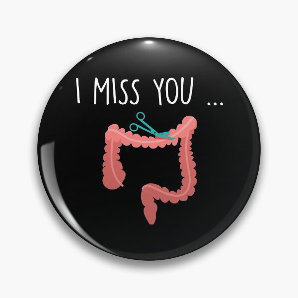 Item preview, Missing My Colon Funny Ostomy Ostomate Surgery Humor designed and sold by Dressed For  Duty.
