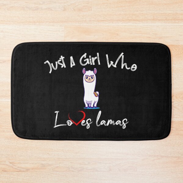 Item preview, Just a girl who loves lamas, vicuña, guanaco, Lama glama, Vicugna designed and sold by DonmedPro1.