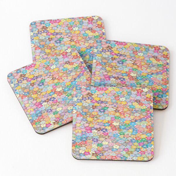 Item preview, Colored Flowers designed and sold by TasAlex.