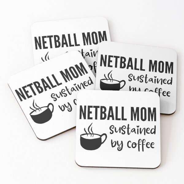 Item preview, Netball mom: Sustained by coffee designed and sold by TheGreenGoat.