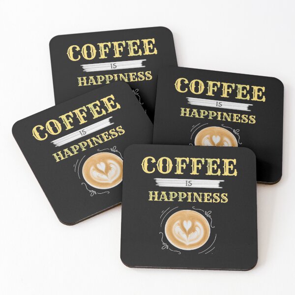Item preview, Coffee Is Happiness designed and sold by YOYOCollection.