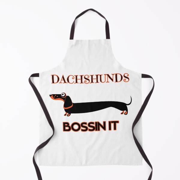 Item preview, dachshunds bossin it dog lovers pets furbabies designed and sold by toastygoat.