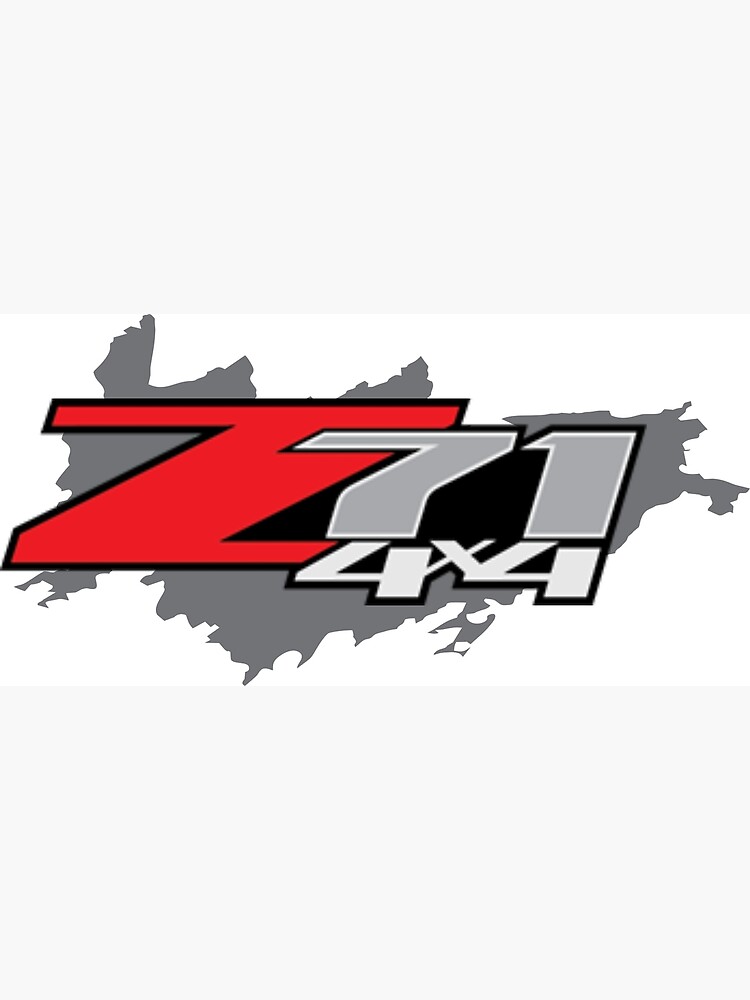 Best Z71 4X4 Logo Poster For Sale By Martajesica Redbubble   Flat,750x,075,f Pad,750x1000,f8f8f8 