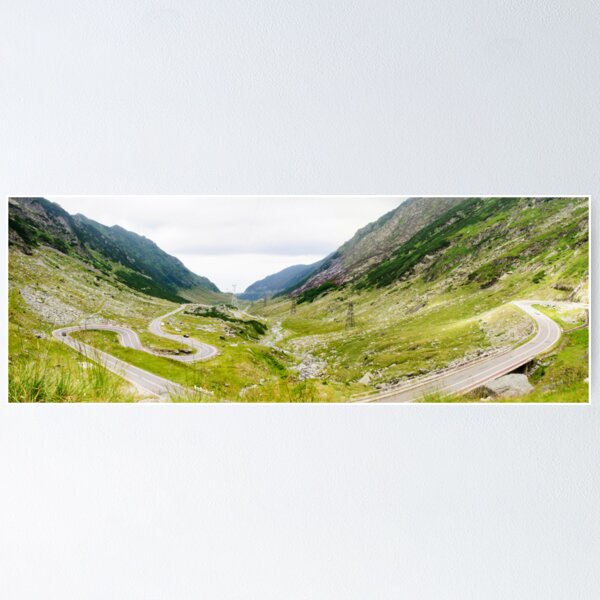 Item preview, View of famous Transfagarasan Highway in Romania designed and sold by Stanciuc.