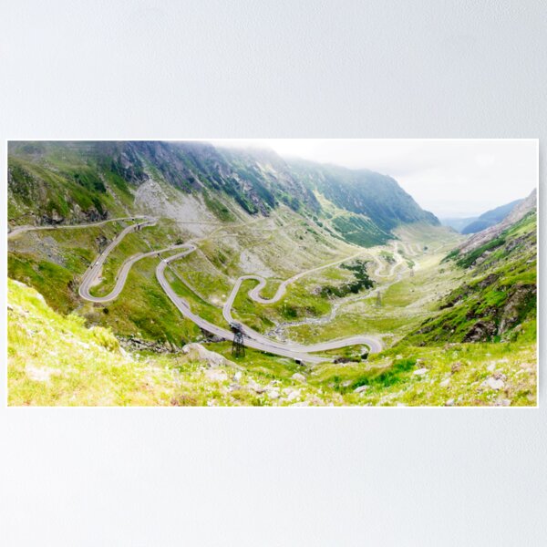 Item preview, View of famous Transfagarasan Highway in Romania designed and sold by Stanciuc.
