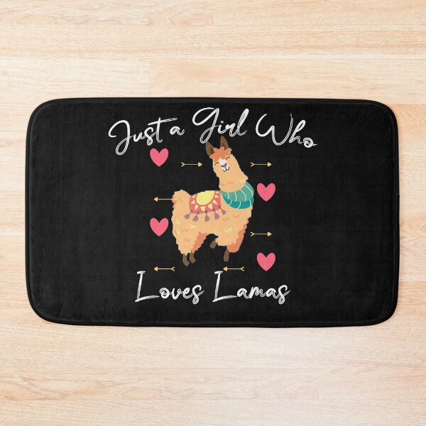 Item preview, Just a girl who loves lamas, vicuña, guanaco, Lama glama, Vicugna designed and sold by DonmedPro1.