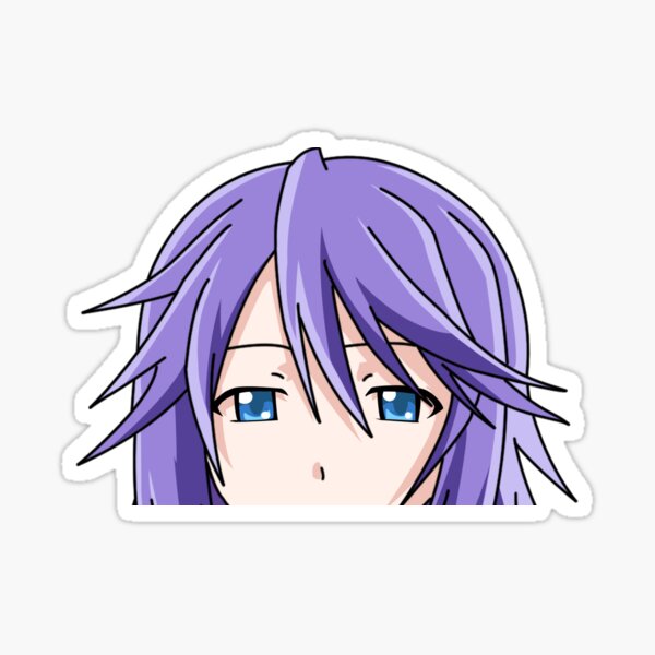 Mizore Shirayuki peeker Sticker