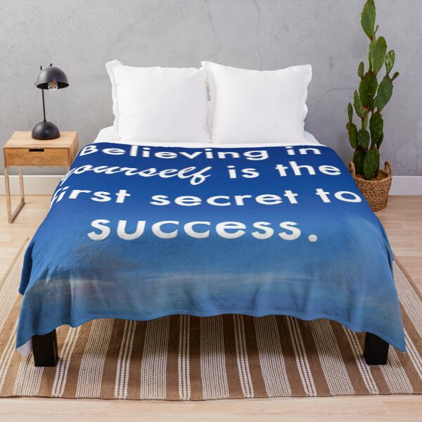 Item preview, Believing in Yourself is the First Secret to Success designed and sold by bujji4frinds.