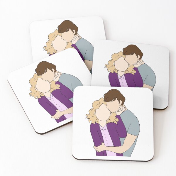 Item preview, jim and pam the office art designed and sold by phagenda.