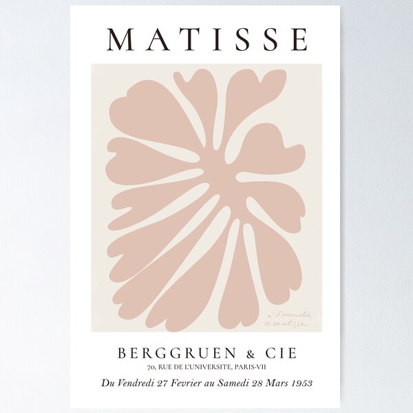 Matisse - Découpes modernes Poster Poster