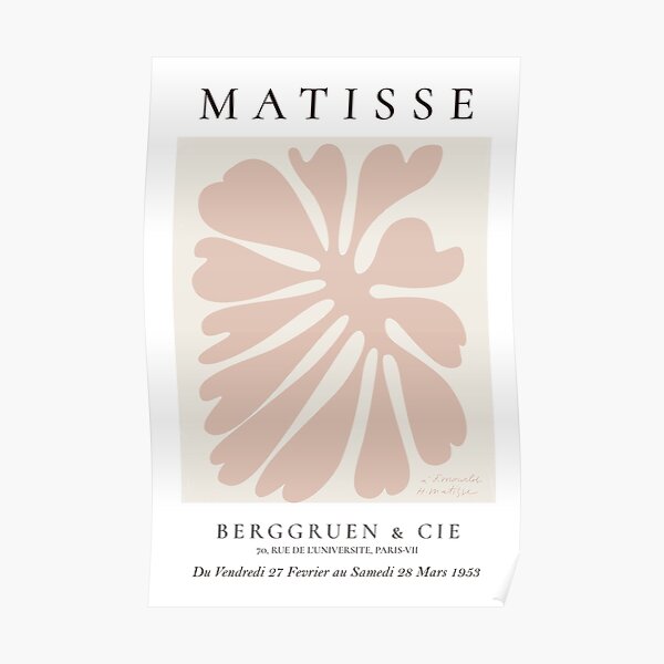 Matisse - Modern Cutouts Poster Poster