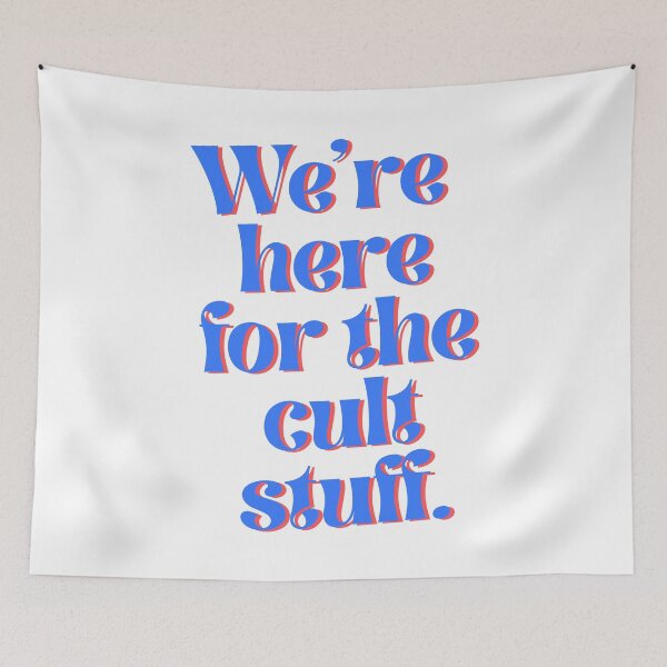 Item preview, Here For The Cult Stuff designed and sold by TrueCrimeDesign.