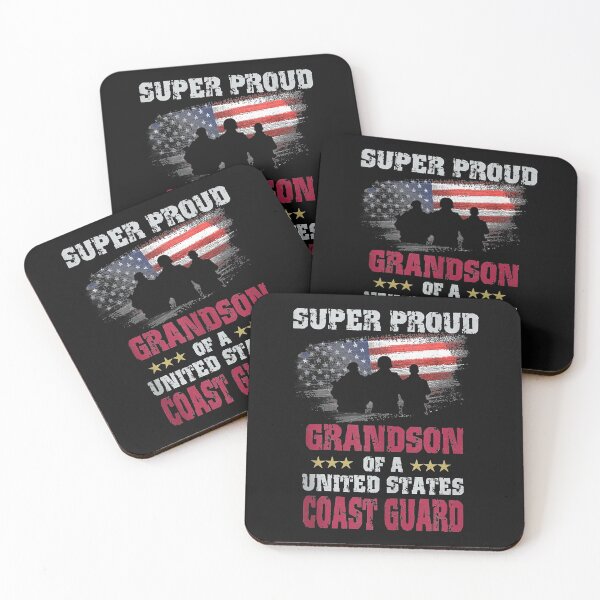 Item preview, Super Proud Grandson Of The U.S Coast Guard | Gift Idea  | Gift For Grandma | Gift For Grandpa | Gift For Son | Gift For Grandson designed and sold by LanPhan.