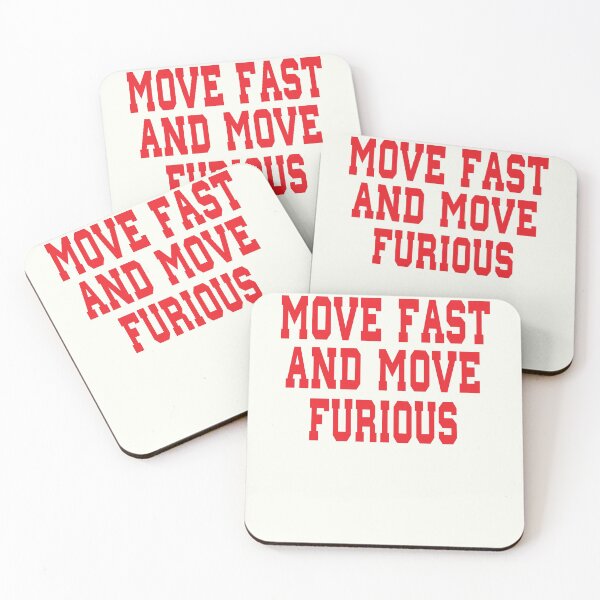Item preview, Move fast and move furious mark quote designed and sold by Tiboga19.