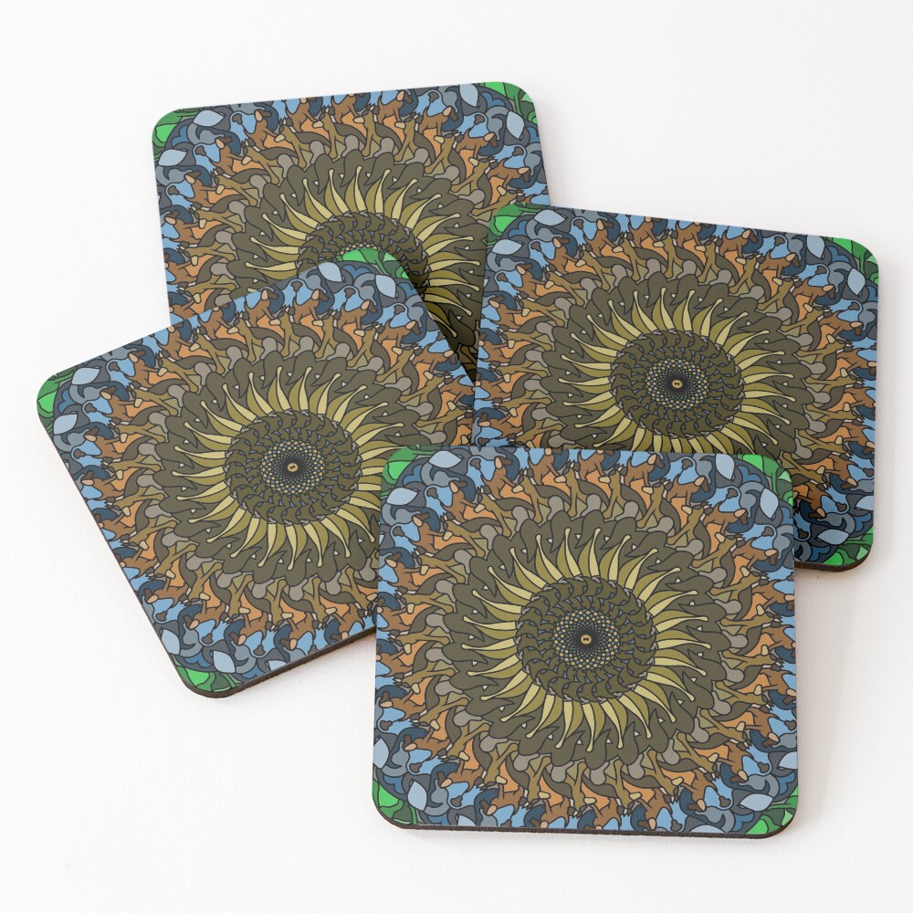 Item preview, Coasters (Set of 4) designed and sold by J-Rage.