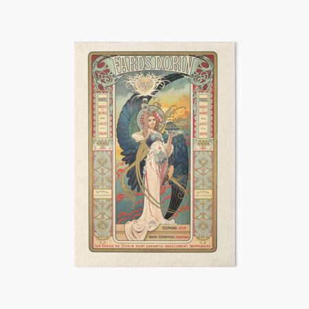 Item preview, Perfume Ad Art Nouveau Poster (1898) by Leon Hingre designed and sold by Antiquated Art.