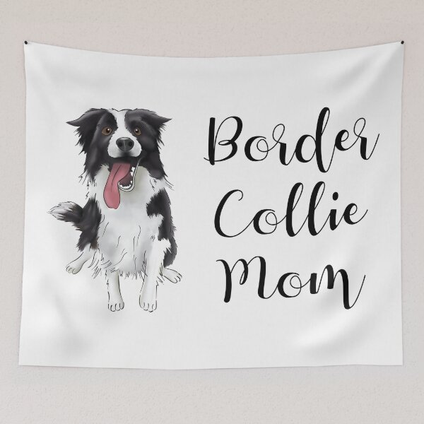 Item preview, Border Collie Mom With A Cute Border Collie | Dog Mom Gift designed and sold by ElysianCreation.