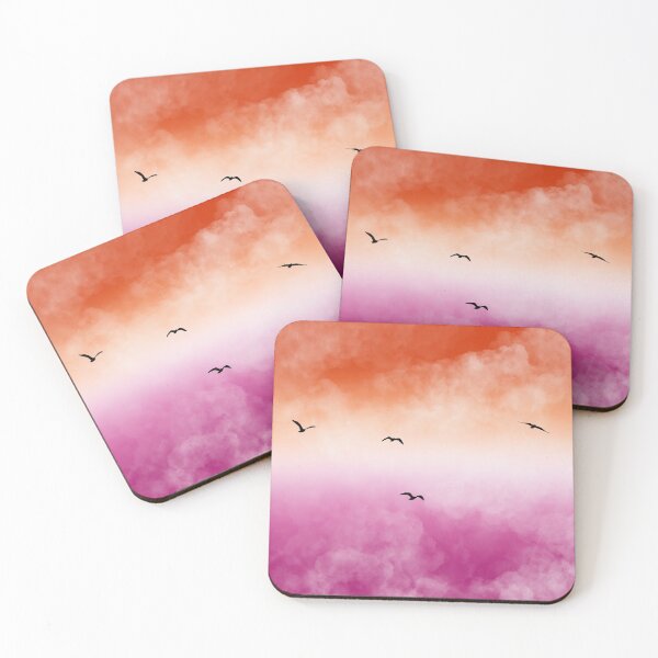 Item preview, Pink and Orange sunset designed and sold by CasualTrashArt.