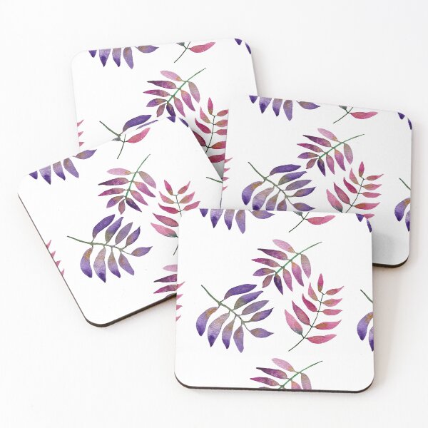 Item preview, Pink and Purple Leaves designed and sold by CarrieBrose.