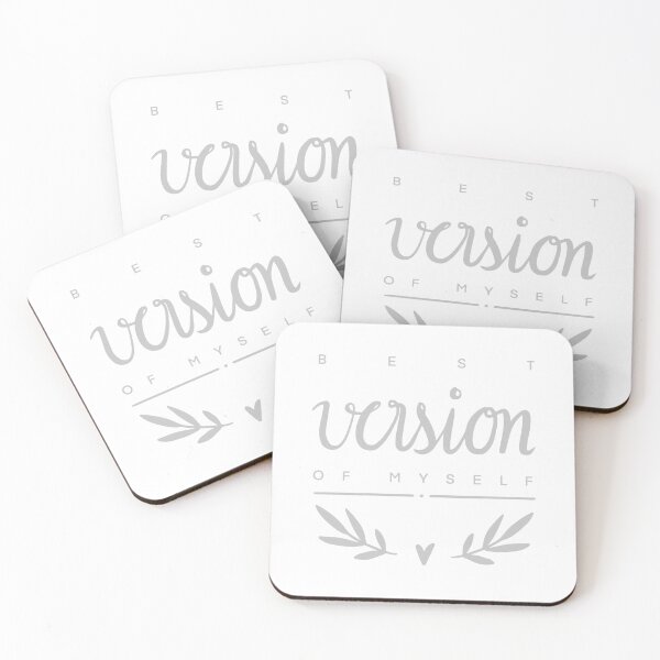 Item preview, Best version of myself - gray designed and sold by Clara Tiefenthaler.