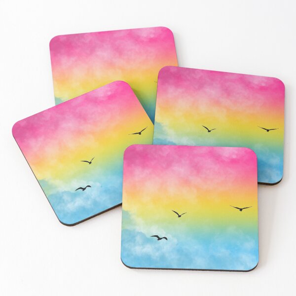 Item preview, Pink, Yellow and Blue Sunset designed and sold by CasualTrashArt.