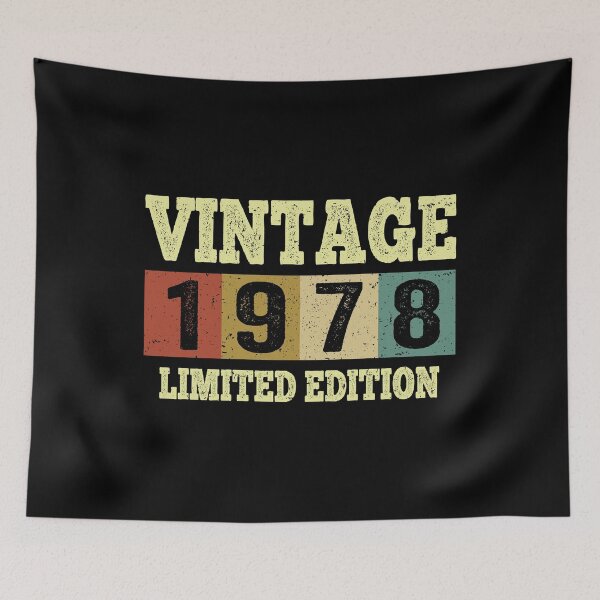 Item preview, vintage 1978 limited edition, vintage 1978 shirt, 43rd birthday, 43rd birthday ideas designed and sold by T-DESIGNEDZ.