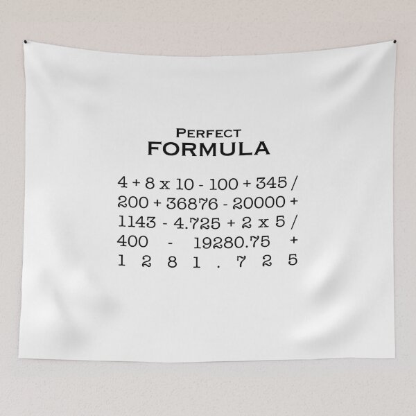 Item preview, There is only one perfect Formula. designed and sold by CaptainWheels.